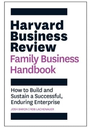 Harvard Business Review Family Business Handbook by Josh Baron and Rob Lachenauer book recommendations for family owned businesses usf gellert.jpg